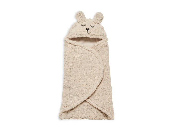 Wikkeldeken Bunny 100x105cm - Nougat