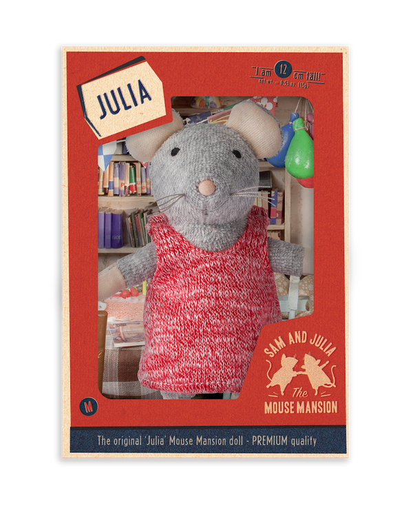 Knuffel Muis Julia